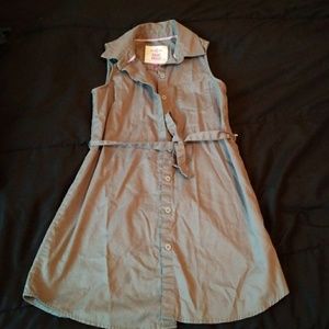 Olive Green Shirt Dress